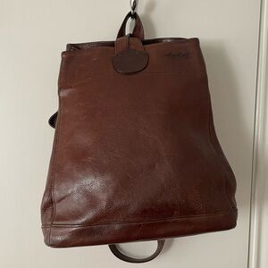 Leather Backpack Purse